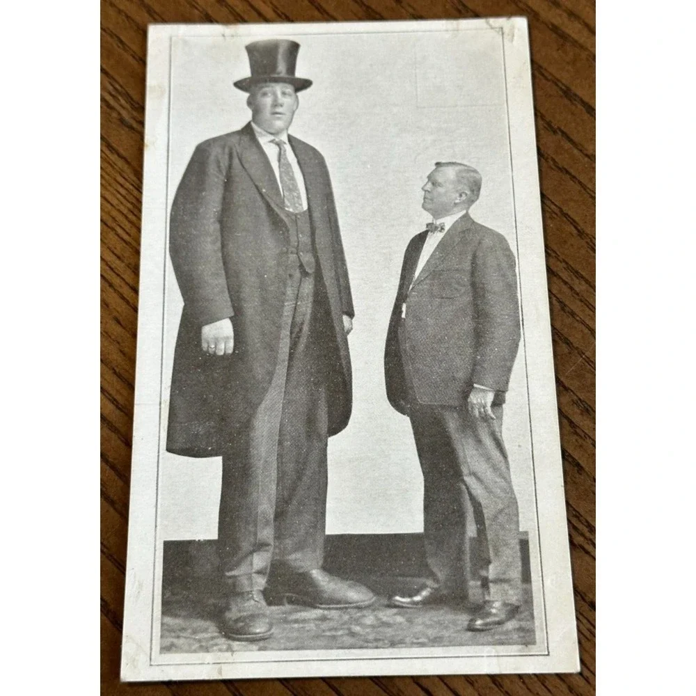 Vintage 1910s Freak / Sideshow Circus Postcard 